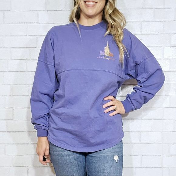 Walt Disney World 50th Anniversary Purple Long Sleeve Tee - Picture 12 of 12
